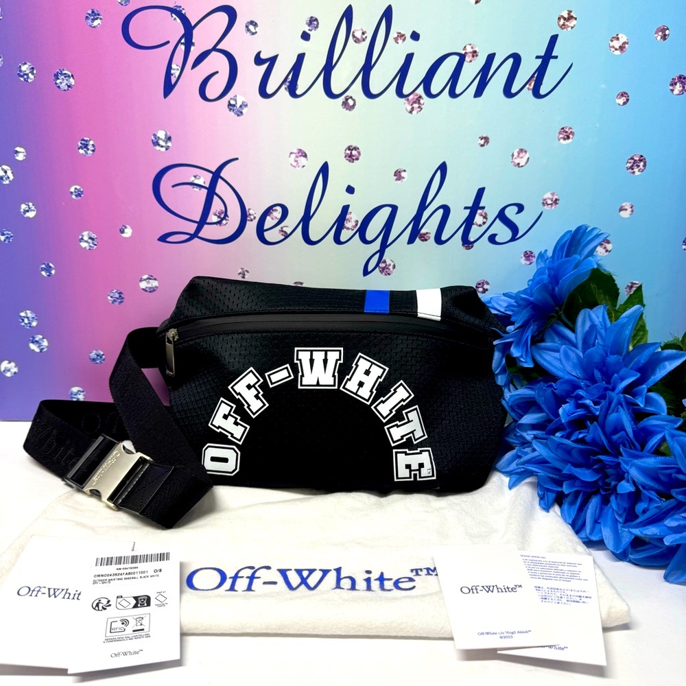 ⚾️SUPER SALE! NWT VIRGIL ABLOH OFF WHITE UNISEX BAG
